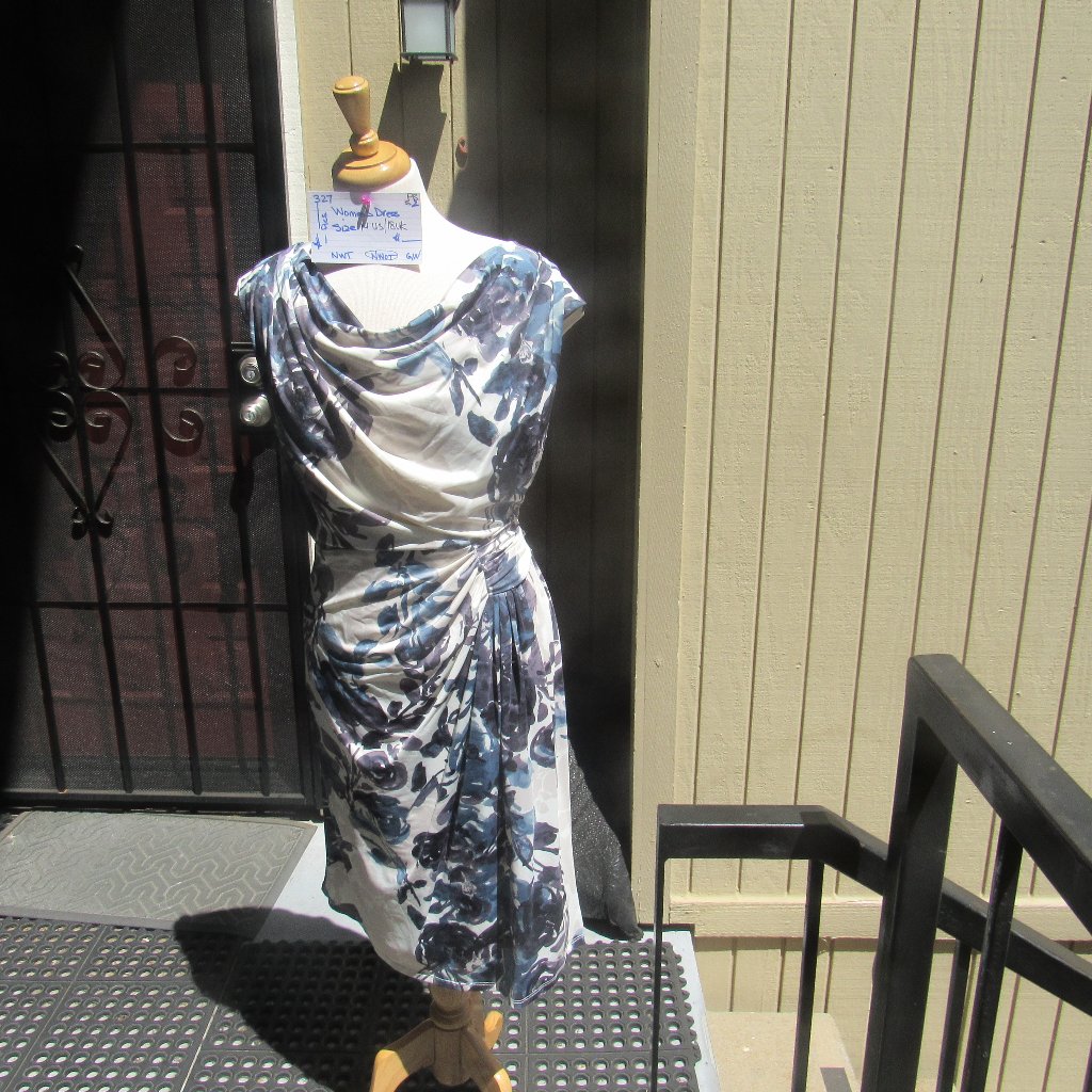 #327 New Women's Floral Summer Dress By Phase Eight (Size 14us / 18uk)